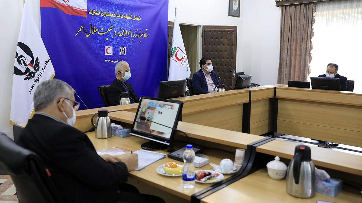 امضای تفاهم‌نامه همکاری‌های مشترک میان هلال‌احمر و ستاد مبارزه با مواد مخدر/ مشارکت هلال‌احمر در امر آموزش، پیشگیری و توانمندسازی افراد قبل و بعد از اعتیاد